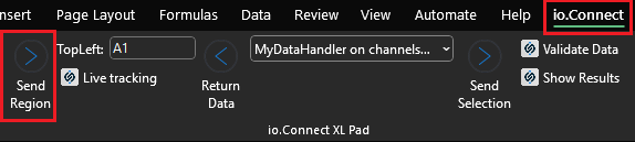 Send Excel Document