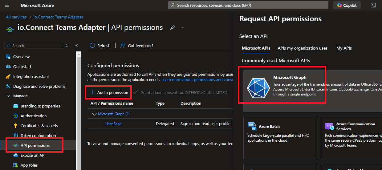 API Permissions