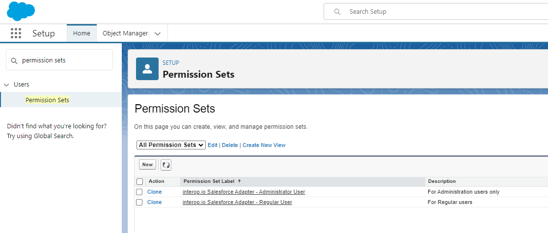 Permission Sets