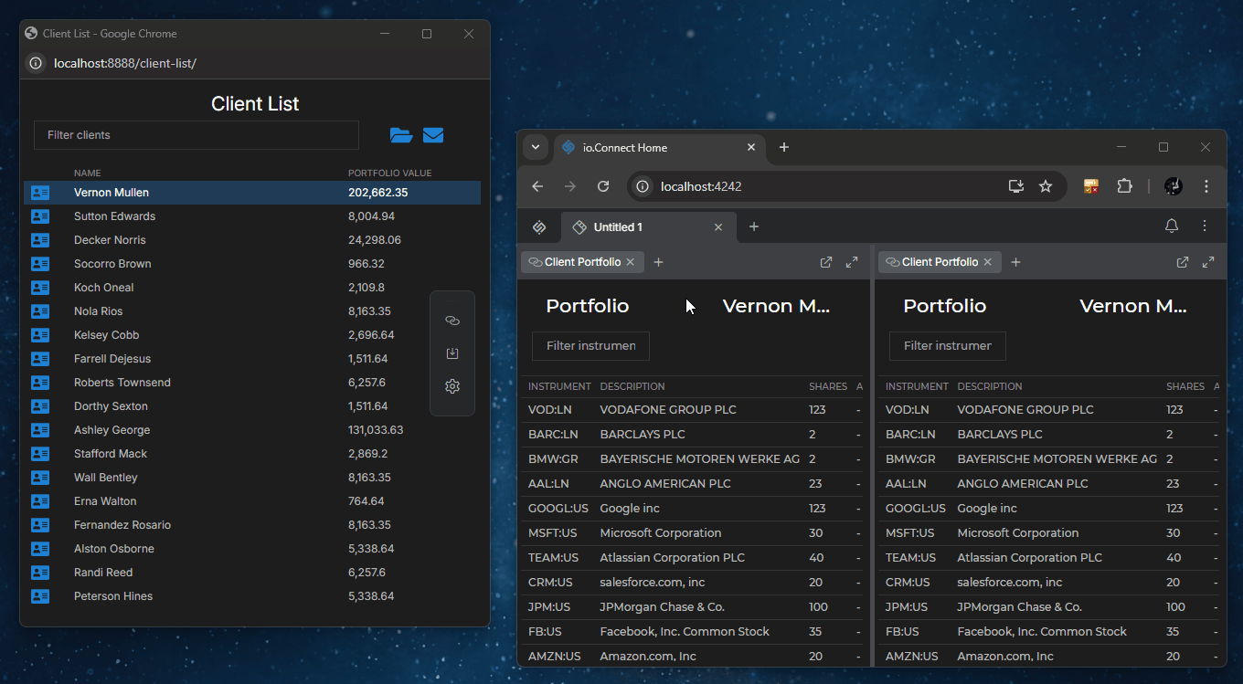 Widget Directional Multi Channels