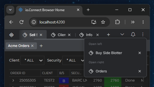Tab Overflow for Workspaces