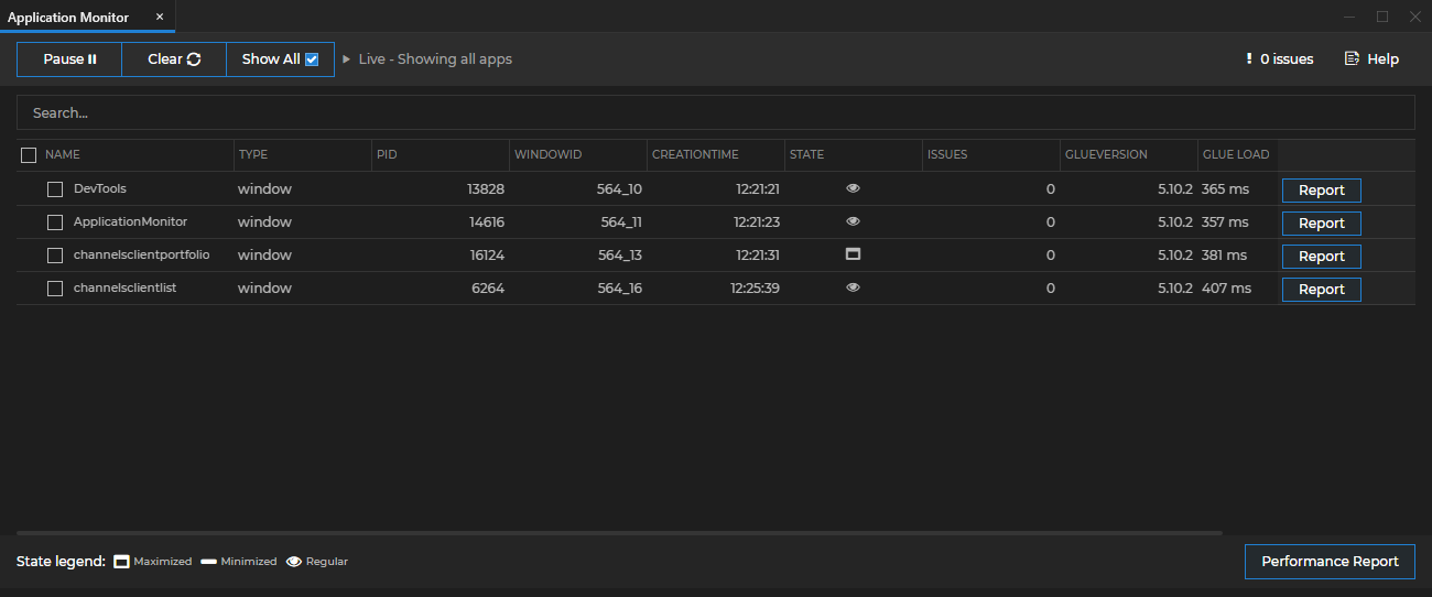 Legacy Application Monitor