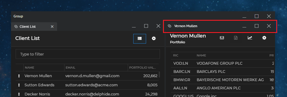 Flat Caption Bar Zone