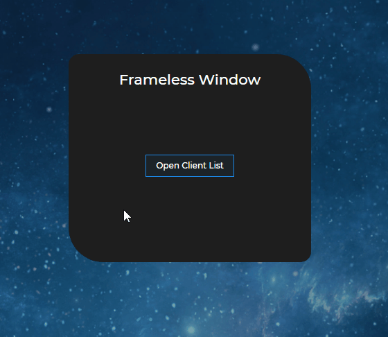 Frameless Window Resizing