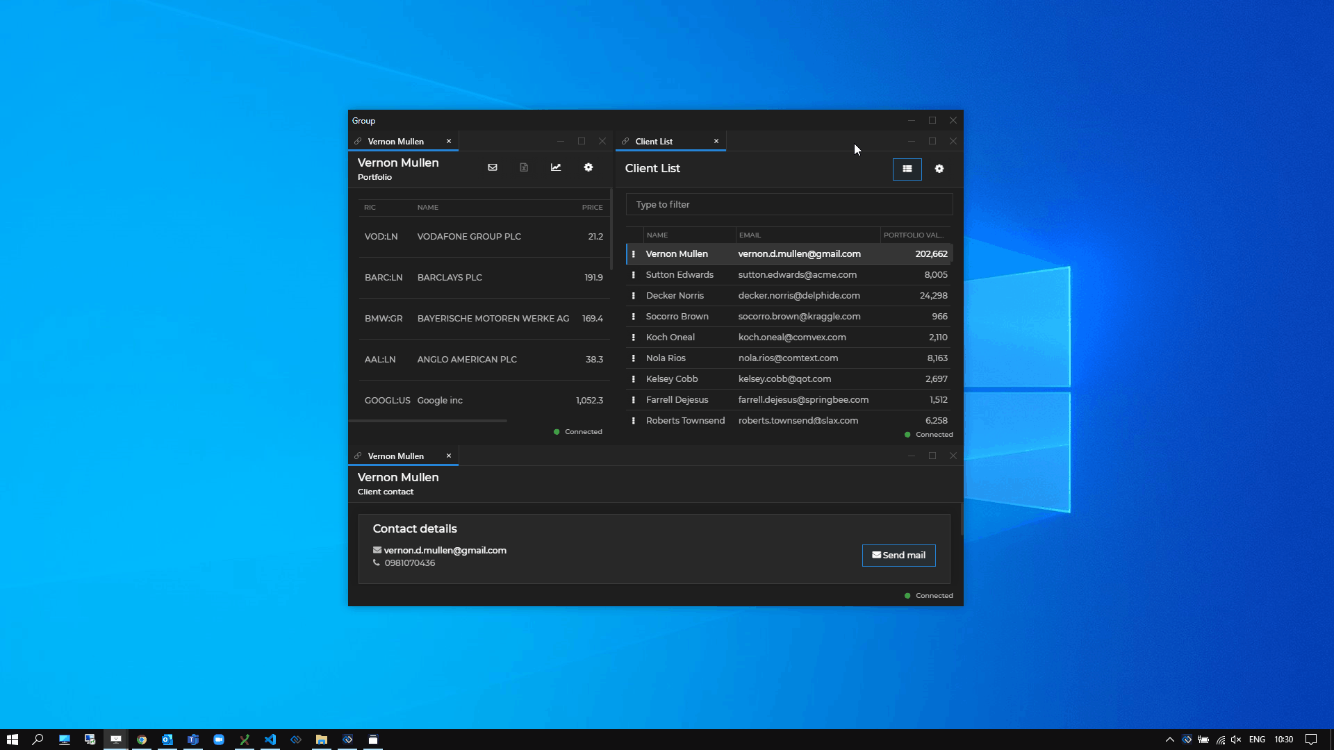 Group Window Buttons